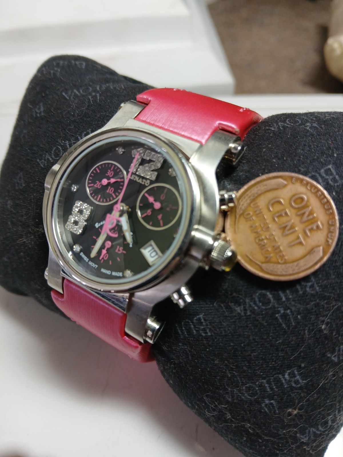 Renato Beauty Swiss Chronograph Pink Limited Edition Women’s Watch