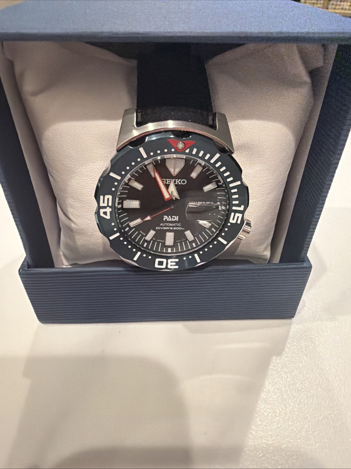 Seiko Prospex Men’s Black Watch – SRPE27