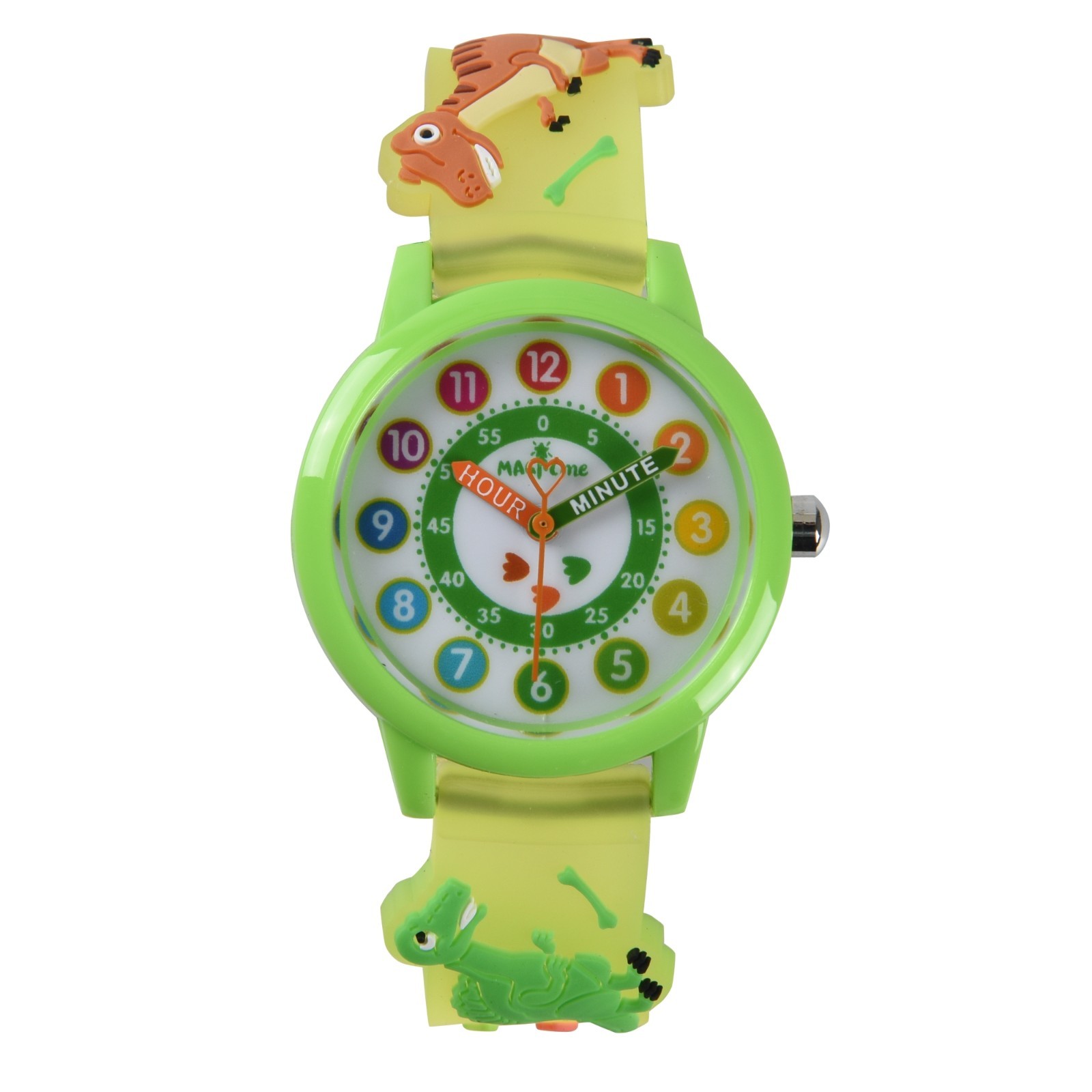 Boys 3D Silicone Wristwatch Classic Fashion Time piece