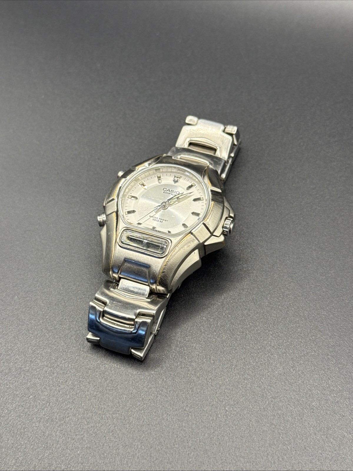 Casio Edifice 2318 EFA 100 Digital &Analog Men’s Watch Needs Battery