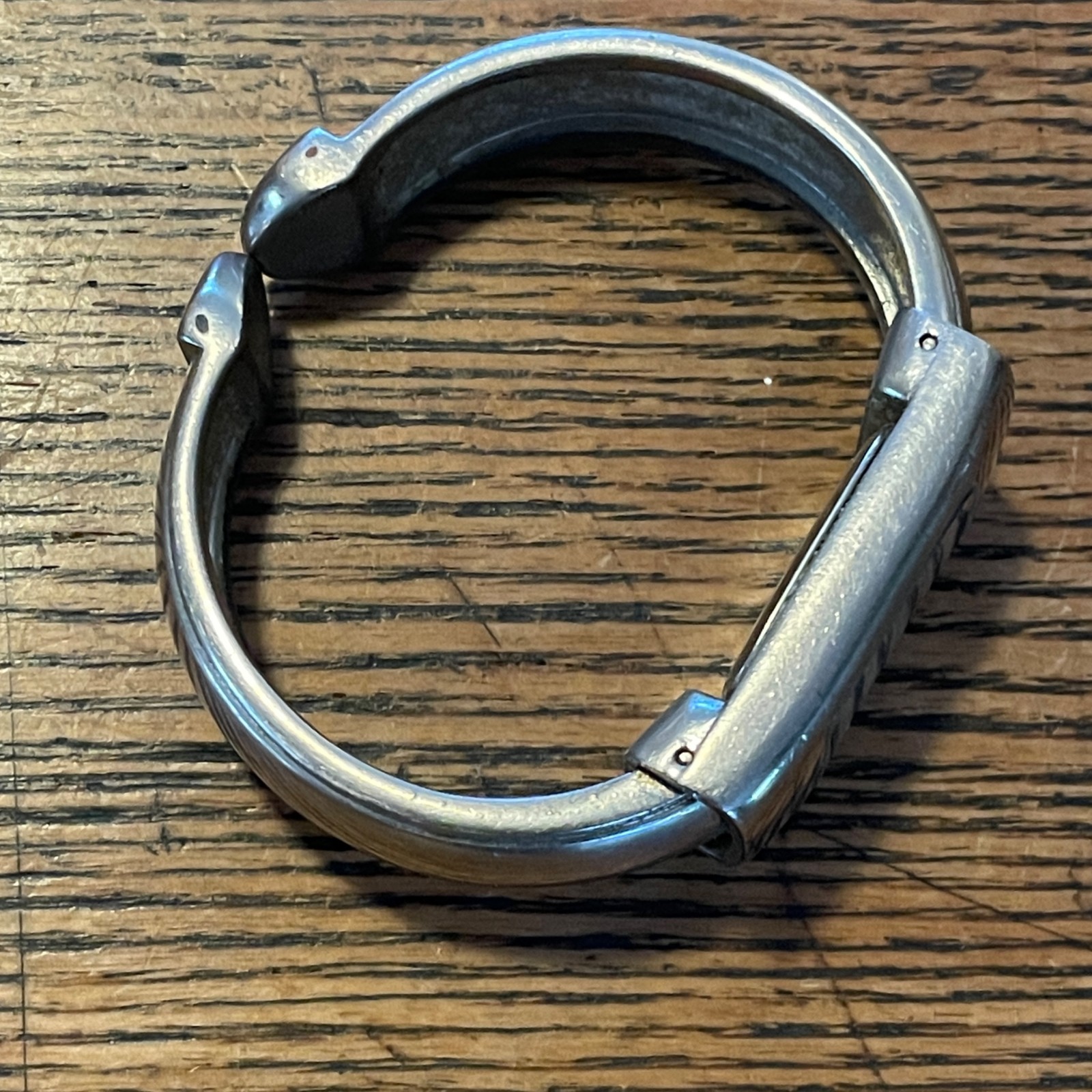 Non working Steel Cuff Eikon Quartz Rectangle Watch Parts