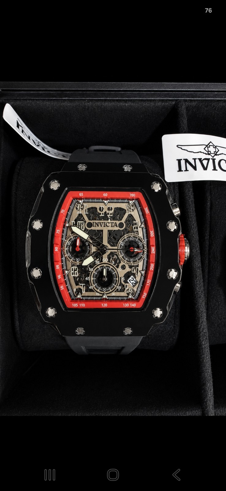 Invicta Racing Reserve Edition 12 Watch Collectors Set F1 Monaco limited ed set