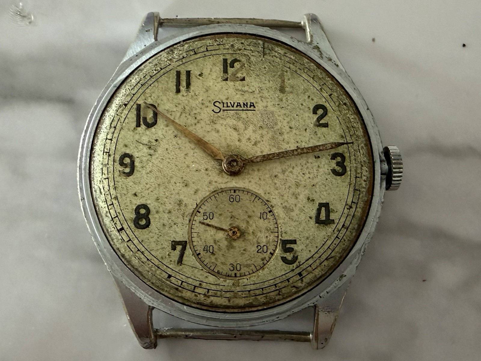 Silvana Watch Mechanical Vintage