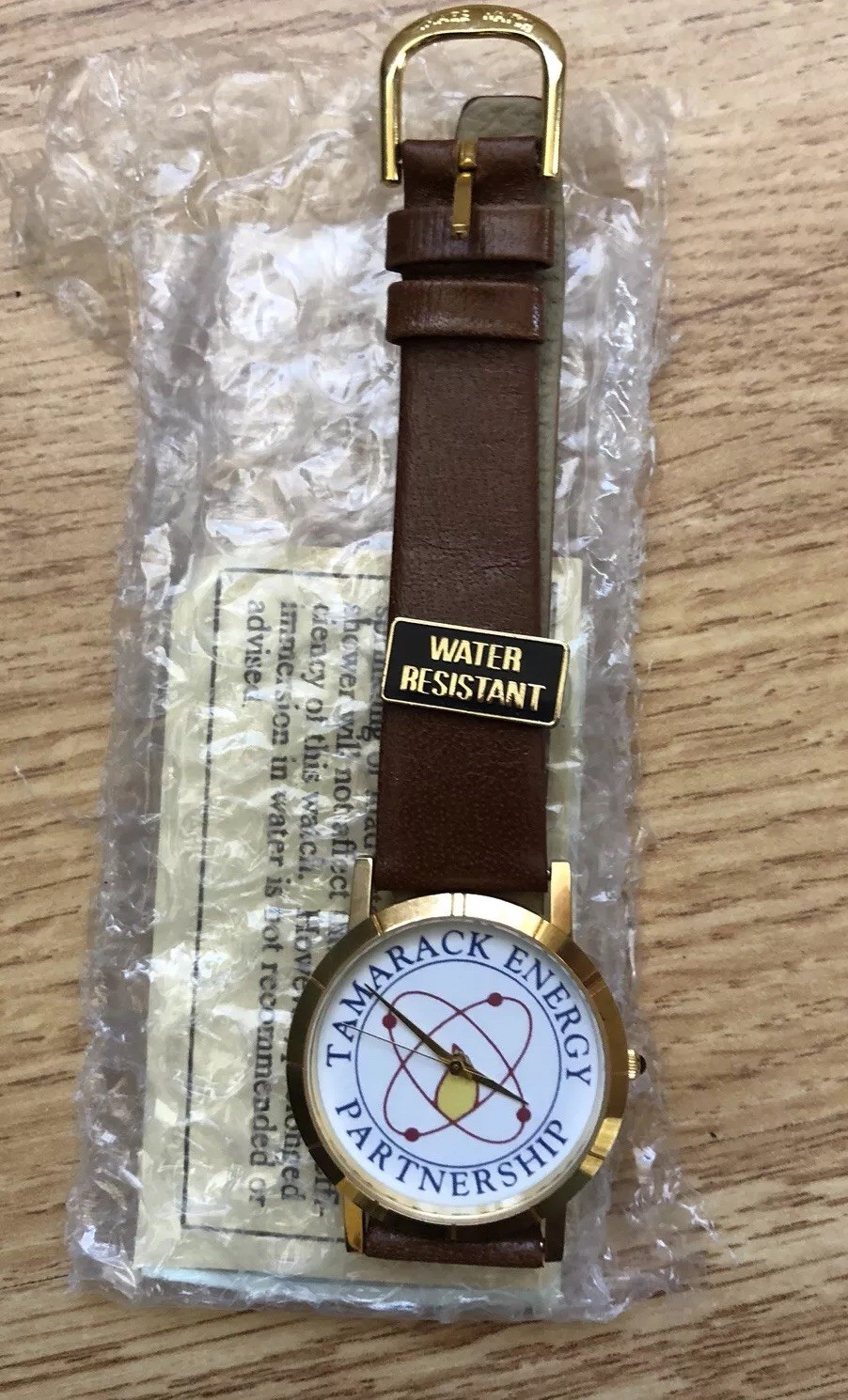 Image Watches Inc Tamarack Energy Partnership Wrist Watch Water Resistant Japan