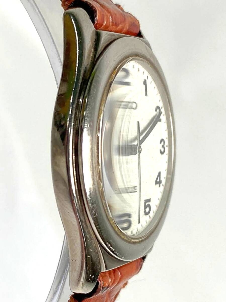 SEIKO AVENUE 7N01-6G60 Quartz Brown Leather Belt Men’s Wristwatch Japan Rank B