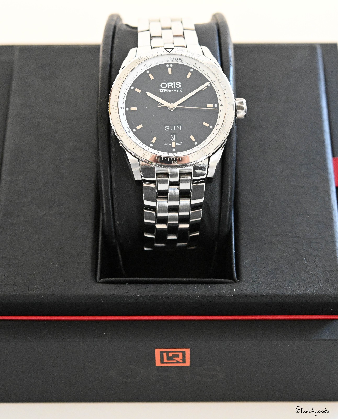 ORIS Artix GT Automatic day date Ref 01 735 7662 4174-07 8 21 85 Full SET 2017