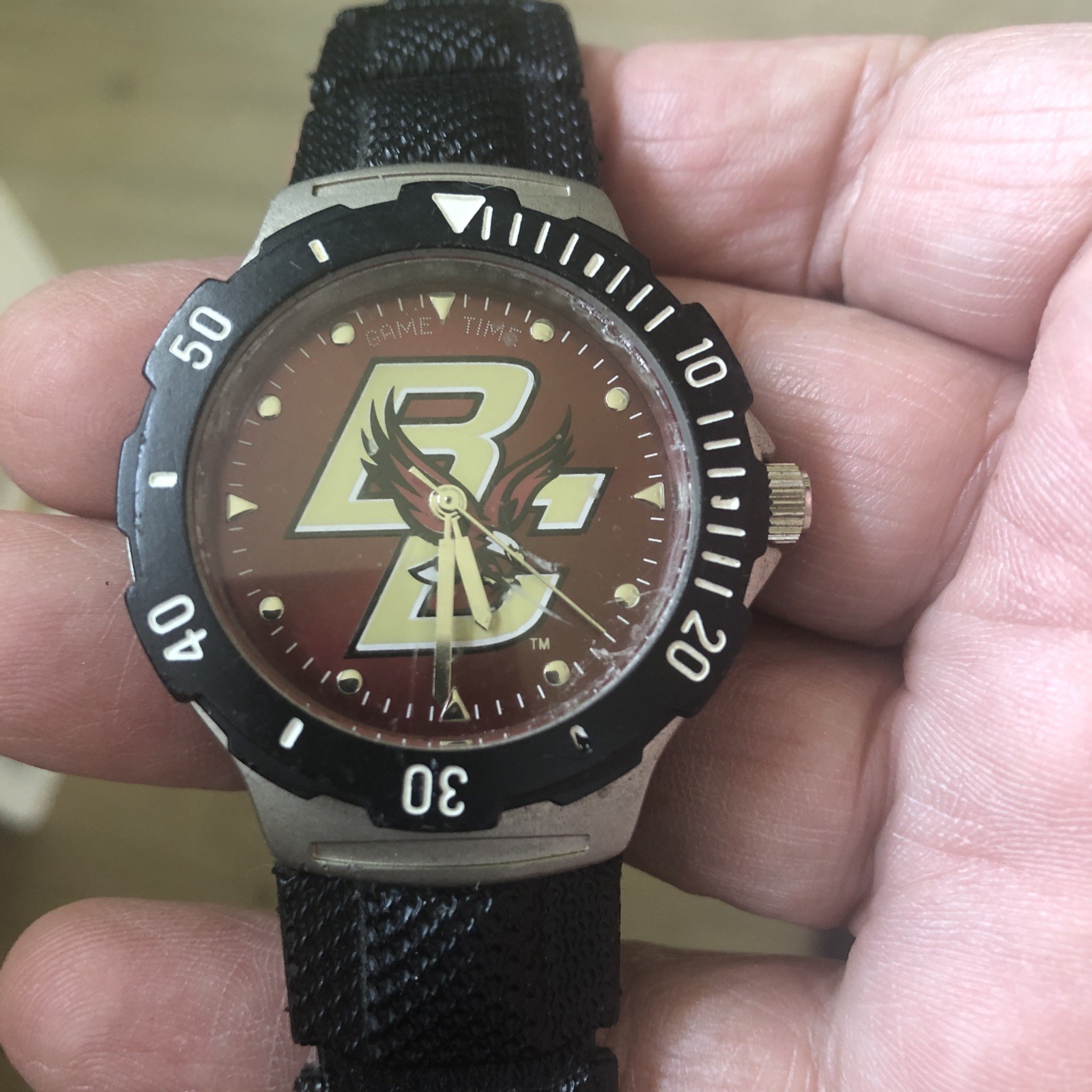 Vintage Boston College Watch NEW BATTERY