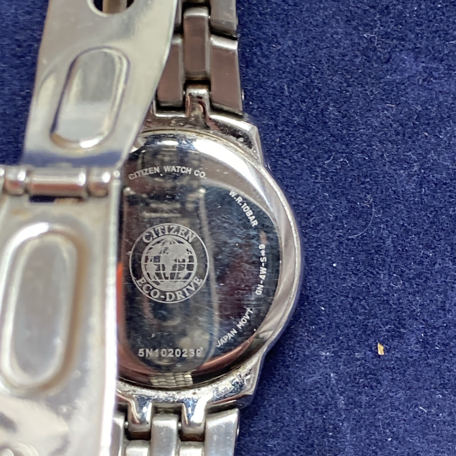 Citizen Ladies Eco Drive White Dial Date Two Tone Bracelet Watch EW1264-50A