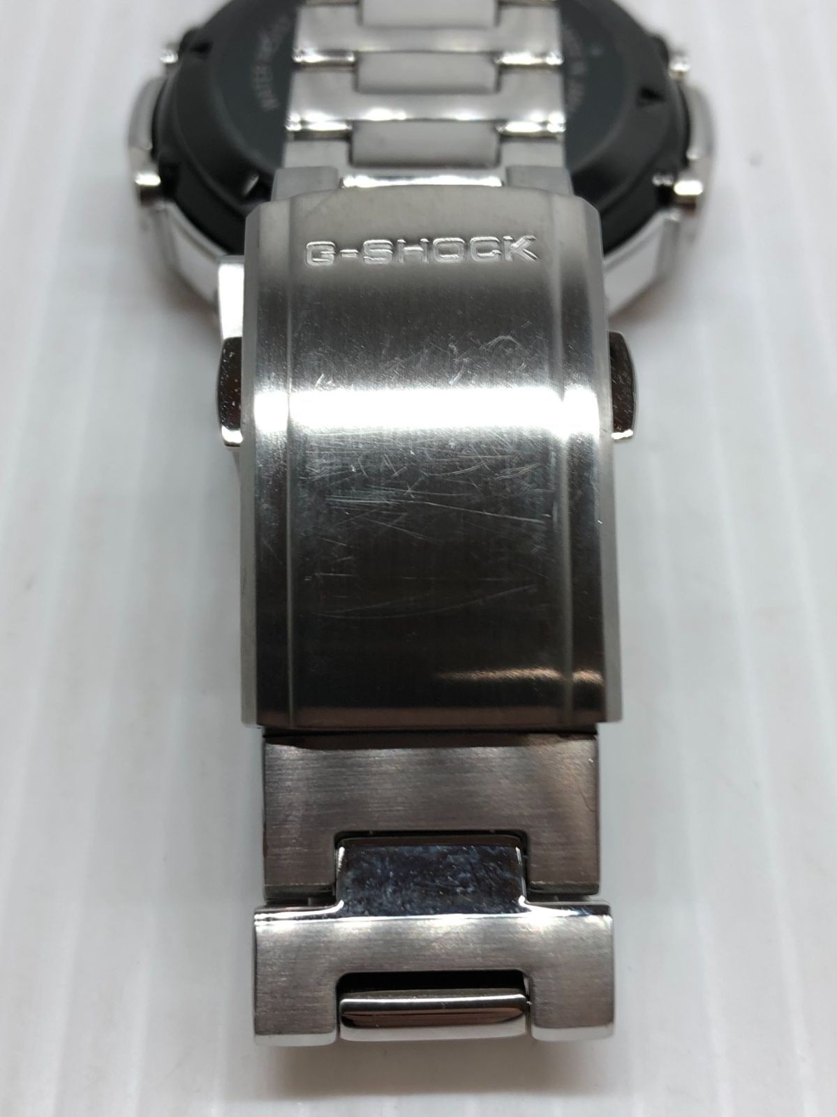 CASIO G-SHOCK AWM-500D-1A8JF Silver Digital Analog Watch Used Japan