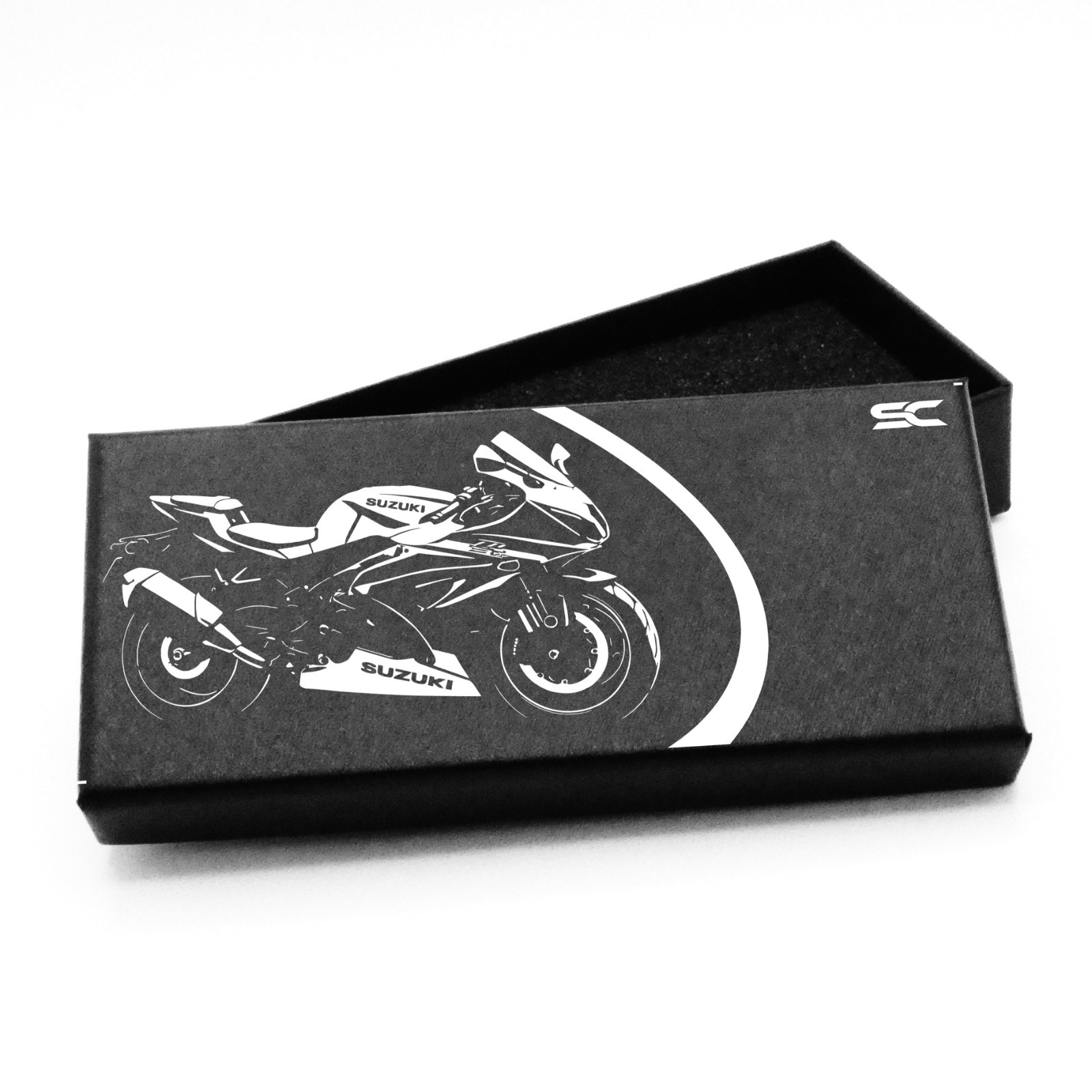 Suzuki GSX-R 1000 Heritage Stripe Sport Fan Art Quartz Motorcycle Wrist Watch