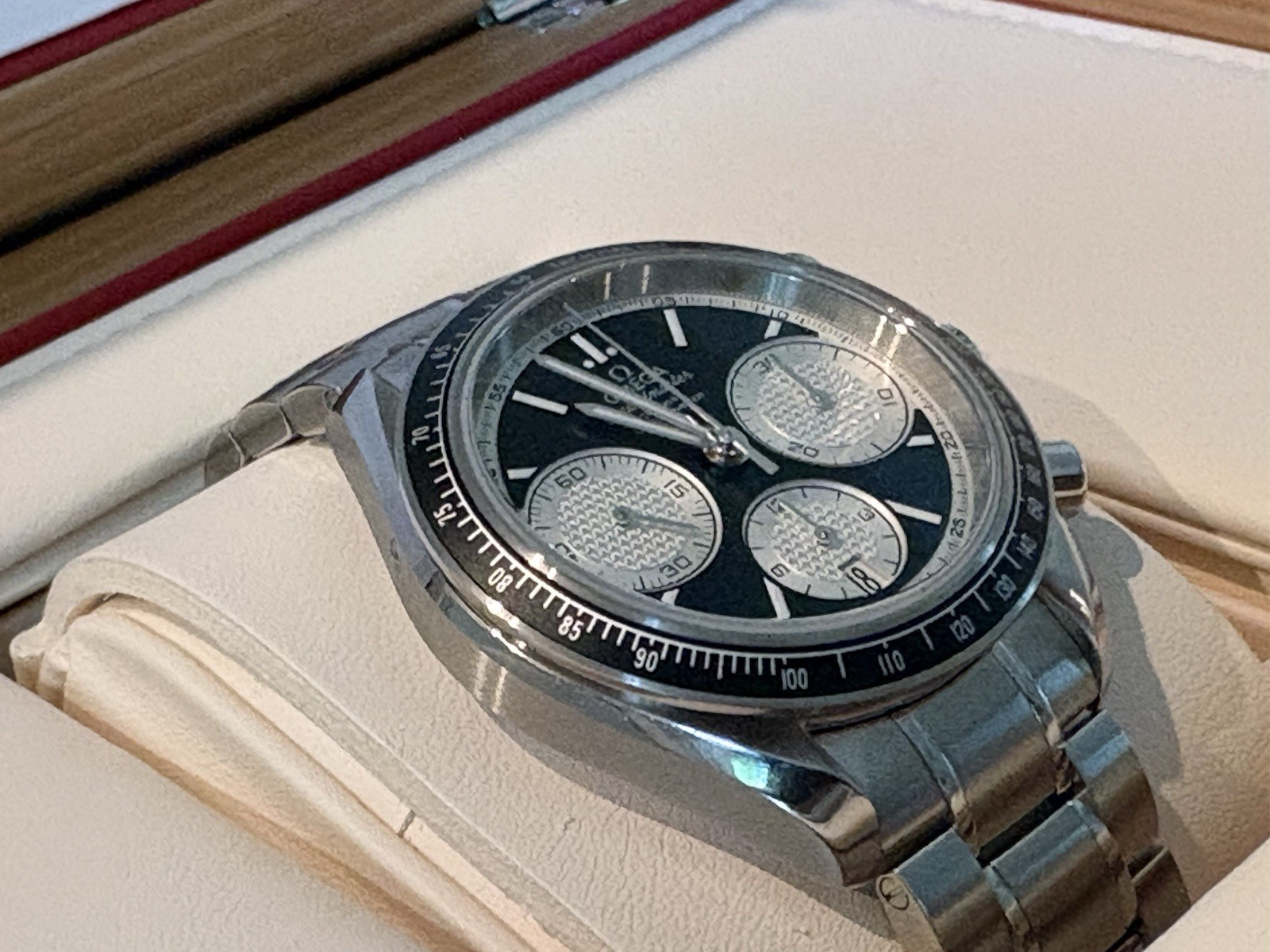 OMEGA Speedmaster Racing Reverse Panda 40mm