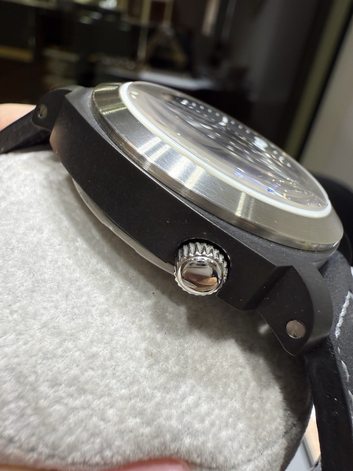 🔥 Anonimo Firenze Wayfarer II GMT Watch ref. 2019BK ,Italy, BLK PVD, 33/299