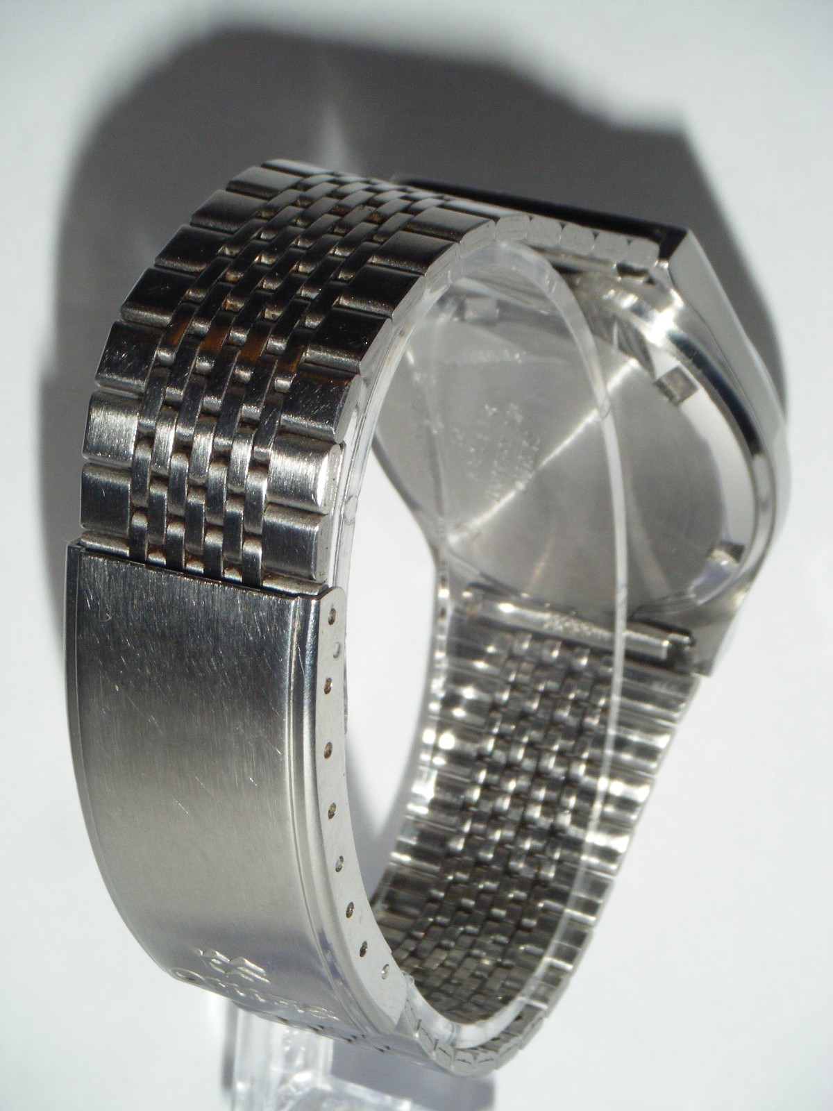 Vintage SEIKO 7123-894L “Lions Head” SQ Quartz 35mm Stainless Mens Wrist Watch