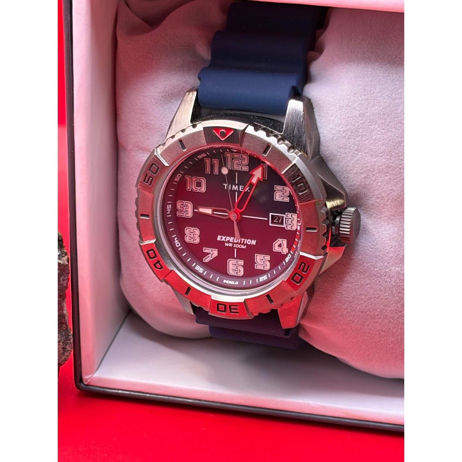 Timex Expedition North Ridge Blue strap and dial