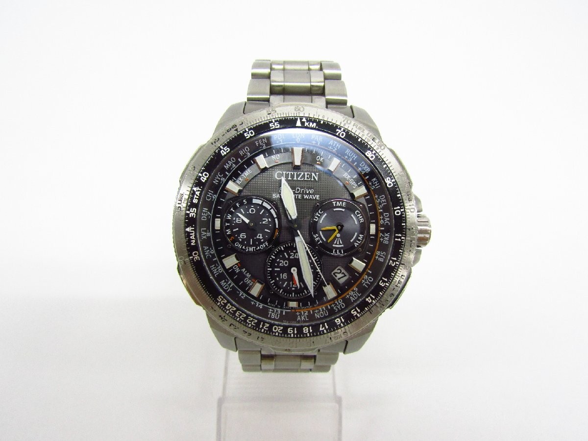CITIZEN F900-S104602 Promaster SKY Series Solar Radio-Controlled Used Watch