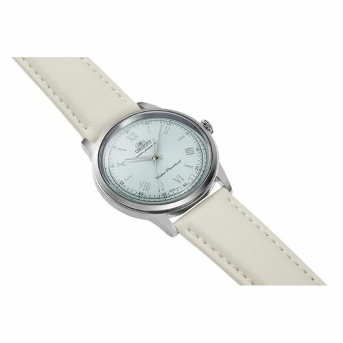 Orient Bambino Solar Powered Watch, RN-WK0002E, Men’s, Pale Green, with Jap