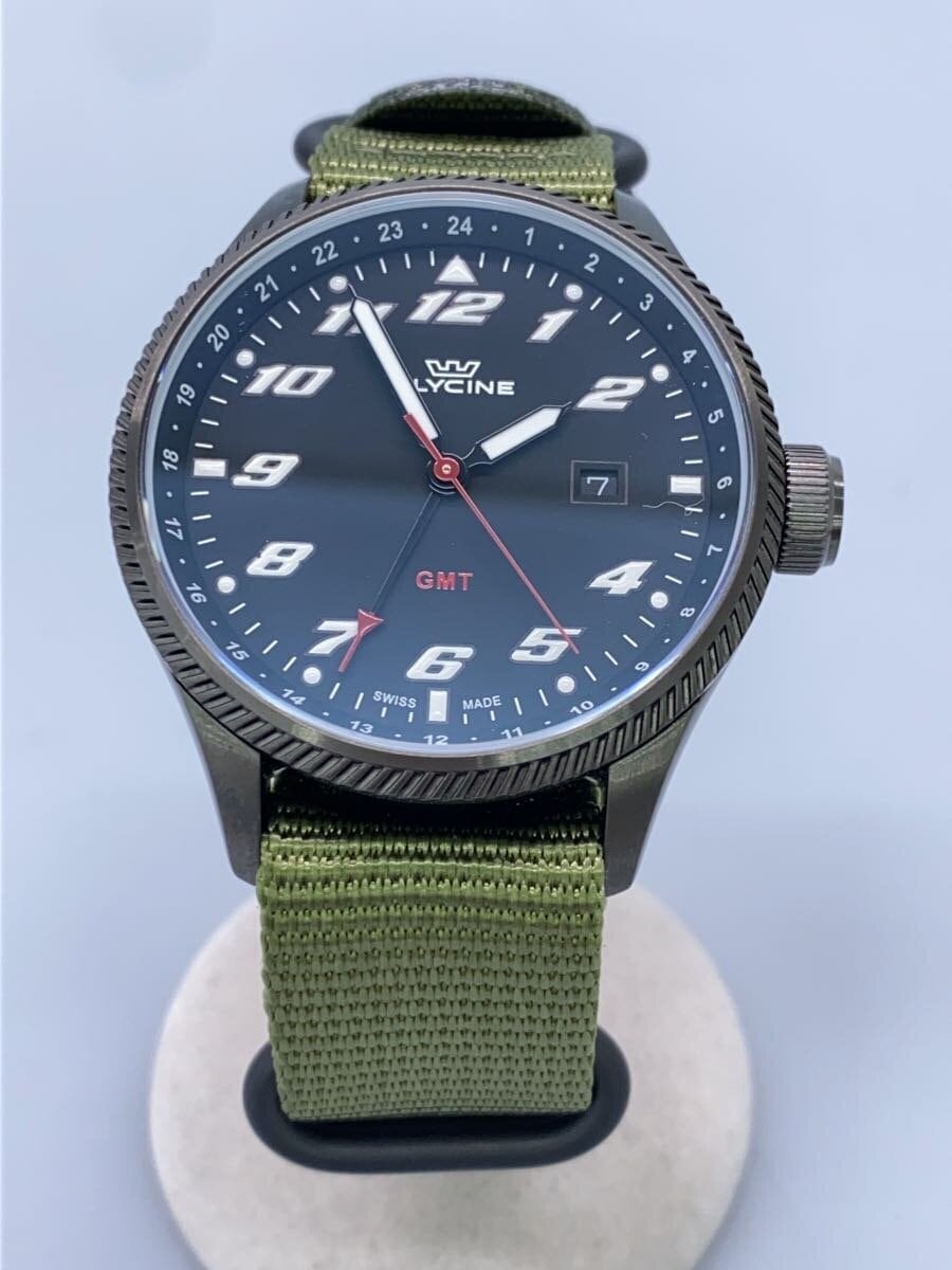 GLYCINE GMT Quartz GL1006 Men’s Watch From Japan G0902