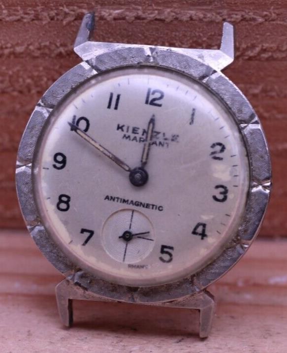KIENZLE MARKANT GERMANY MEN’S WRIST WATCH 33.5mm 17.8mm LUG FOR REPAIR (HE)