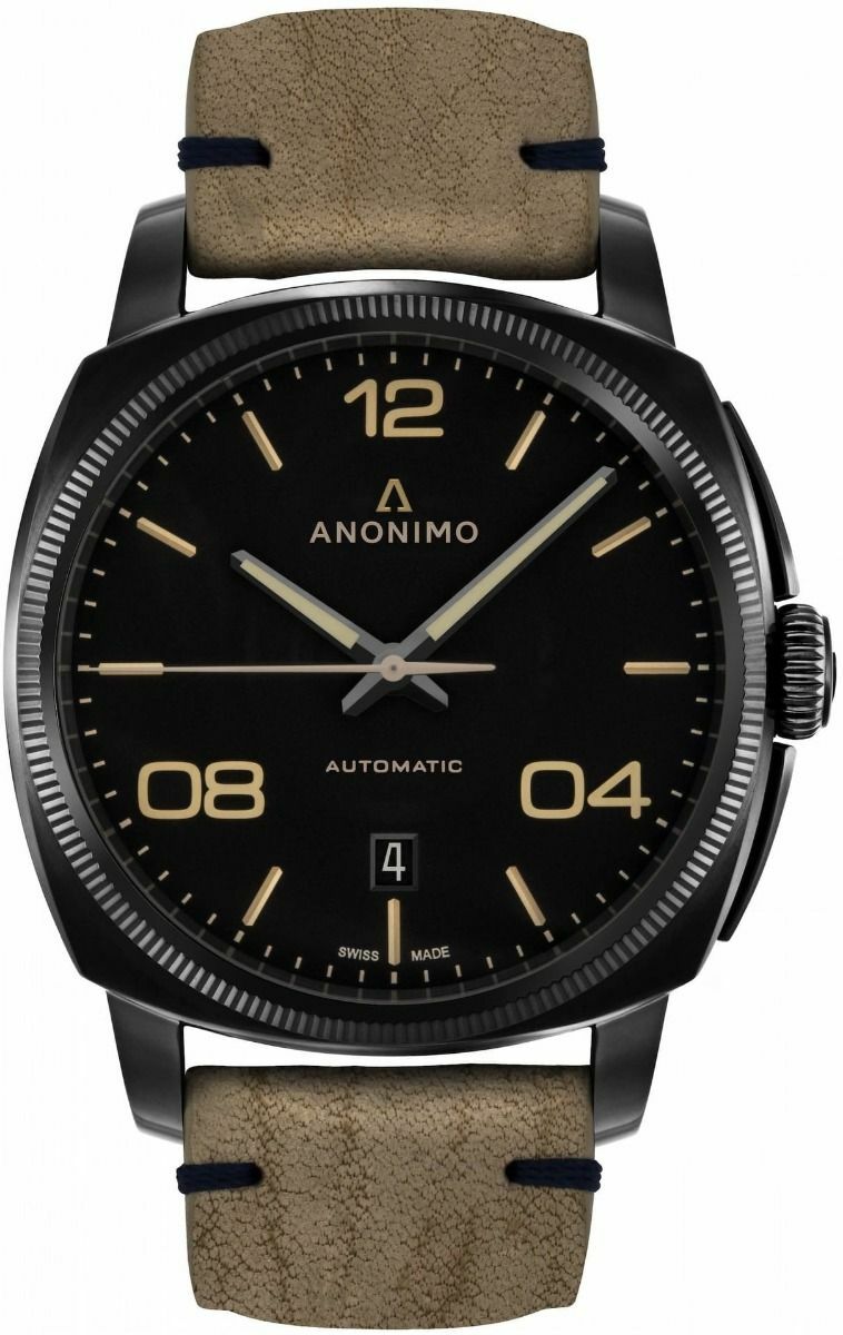 Anonimo Epurato Safari Automatic Watch am-4000-02.292k 19 w/Warranty