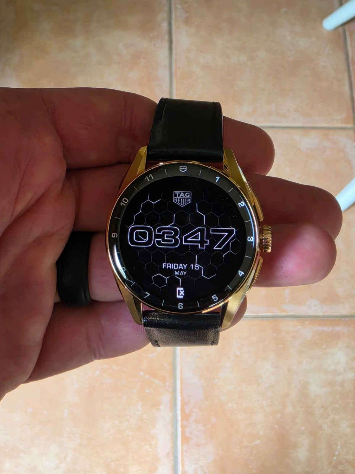 TAG Heuer SBR8011.BC6652 Connected Watch Golden Bright Edition Calibre 42mm E4