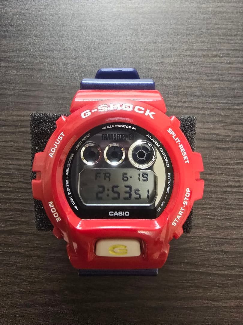 Takara Tomy × Casio G-SHOCK Transformers Collaboration DW-6900TF-SET From No Box