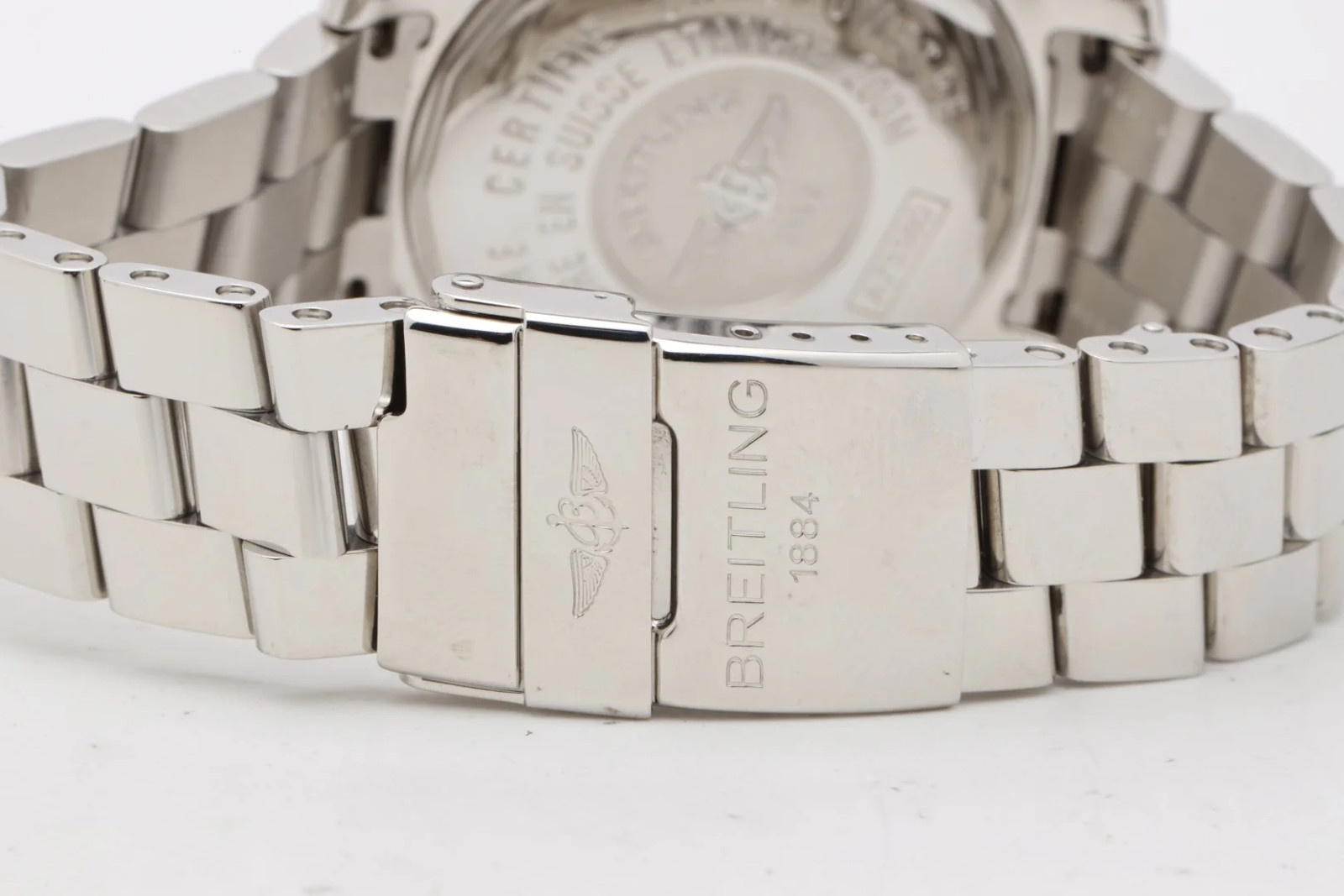 Breitling Colt Chronograph A73380 Stainless Steel 41mm Watch (Box&Papers) 2005
