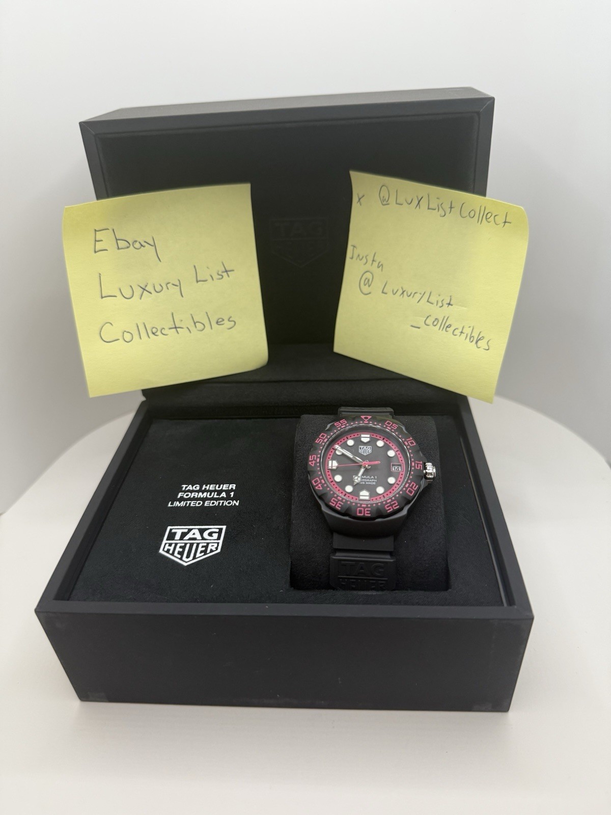 TAG HEUER F1 FORMULA 1 SOLARGRAPH LIMITED EDITION Dubai / Abu Dhabi One Of 1,000