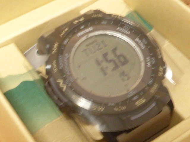 Casio PRO TREK PRW-35LD-5JF Luminous Dial Solar Radio Men Watch New in Box