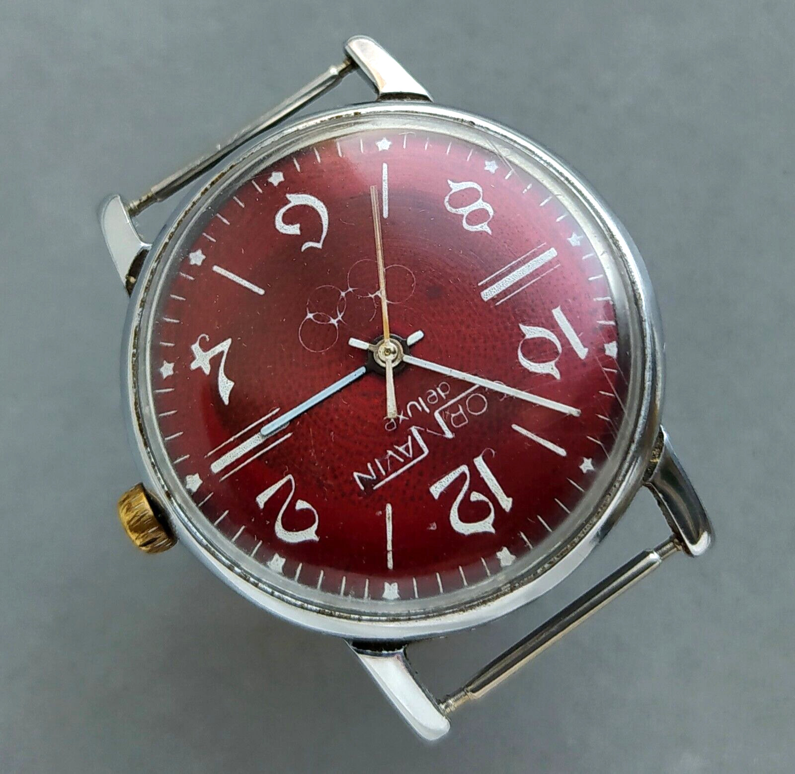 1980 MOSCOW OLYMPIC Vintage RAKETA USSR Soviet 2609 CCCР watch russian