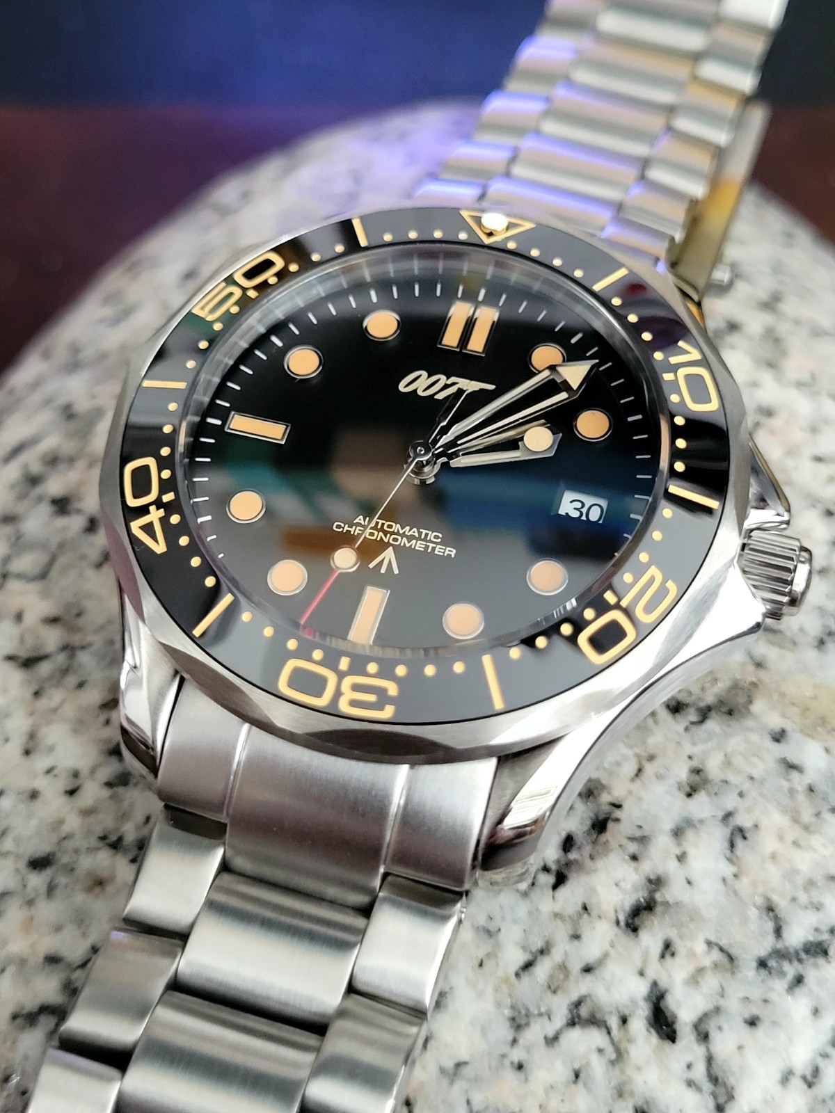 Automatic NH35 James Bond 007 Diver ‘No Time To Die’ Watch Seiko TMI