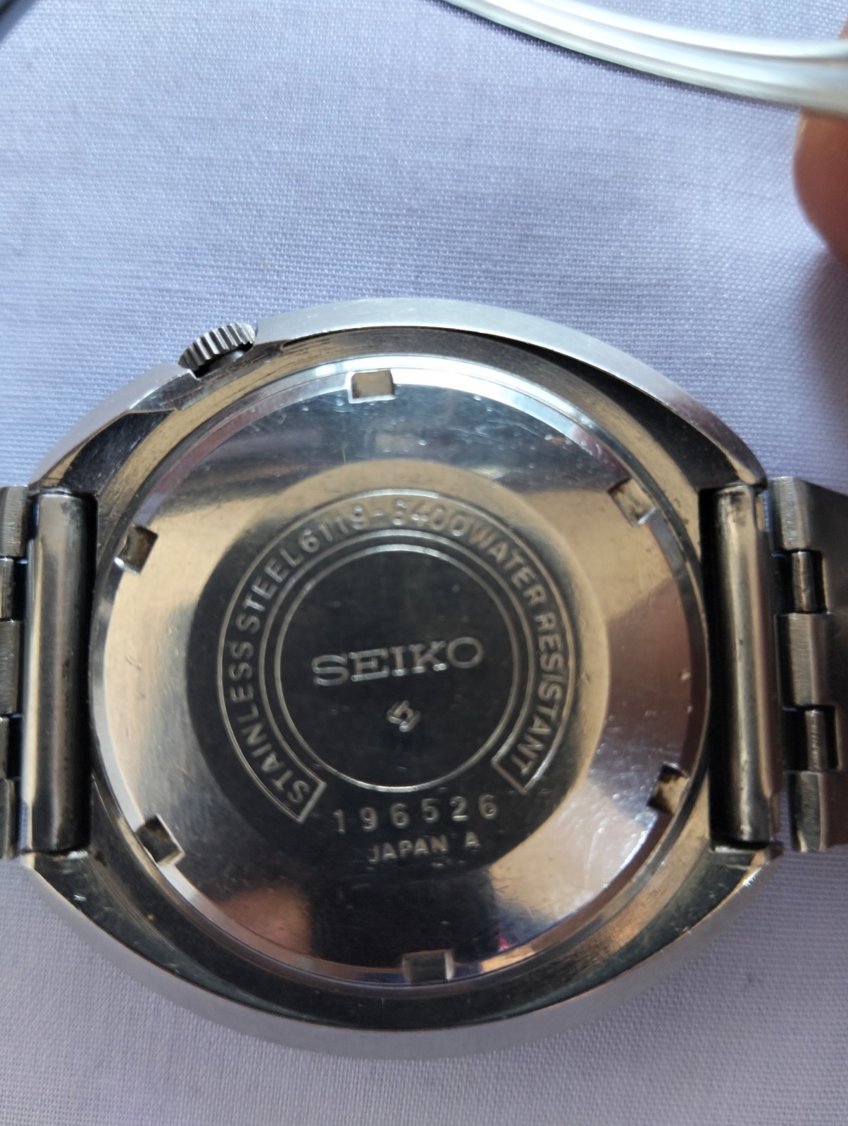 Vintage Seiko 5 Sports 6119-6400 UFO Automatic – 100% All Original Unpolished