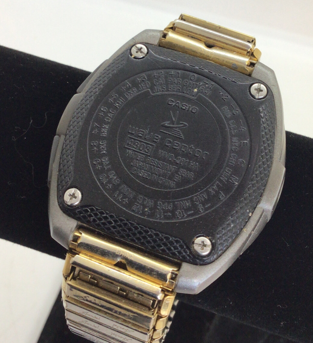 Casio Wave Ceptor 4303 WVQ-201HA WATER RESISTANCE 50M – World 24 Time Zone