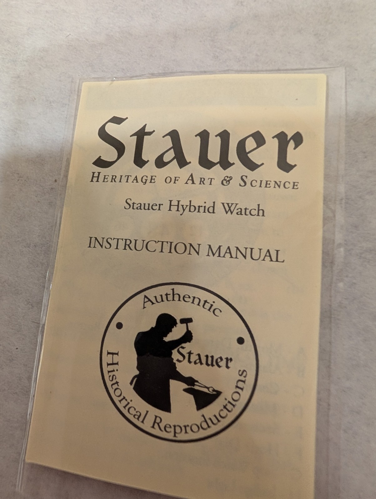 STAUER Watch Men’s 30021 Timemaster Gold Tone Dial Brown Leather