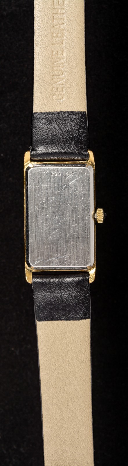 Yema Paris Tank Roman Gold-Tone Men’s Hand-Wind Vintage Dress Watch — Working