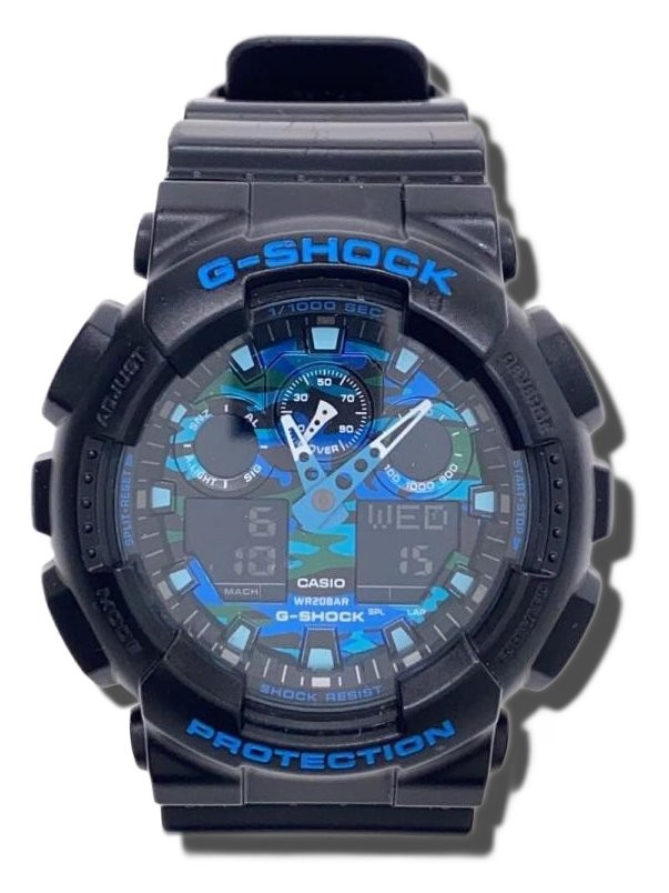 CASIO G-SHOCK Digi-Ana Watch Multicolor Black Authentic Men H:2.56” W:1.97” 9013