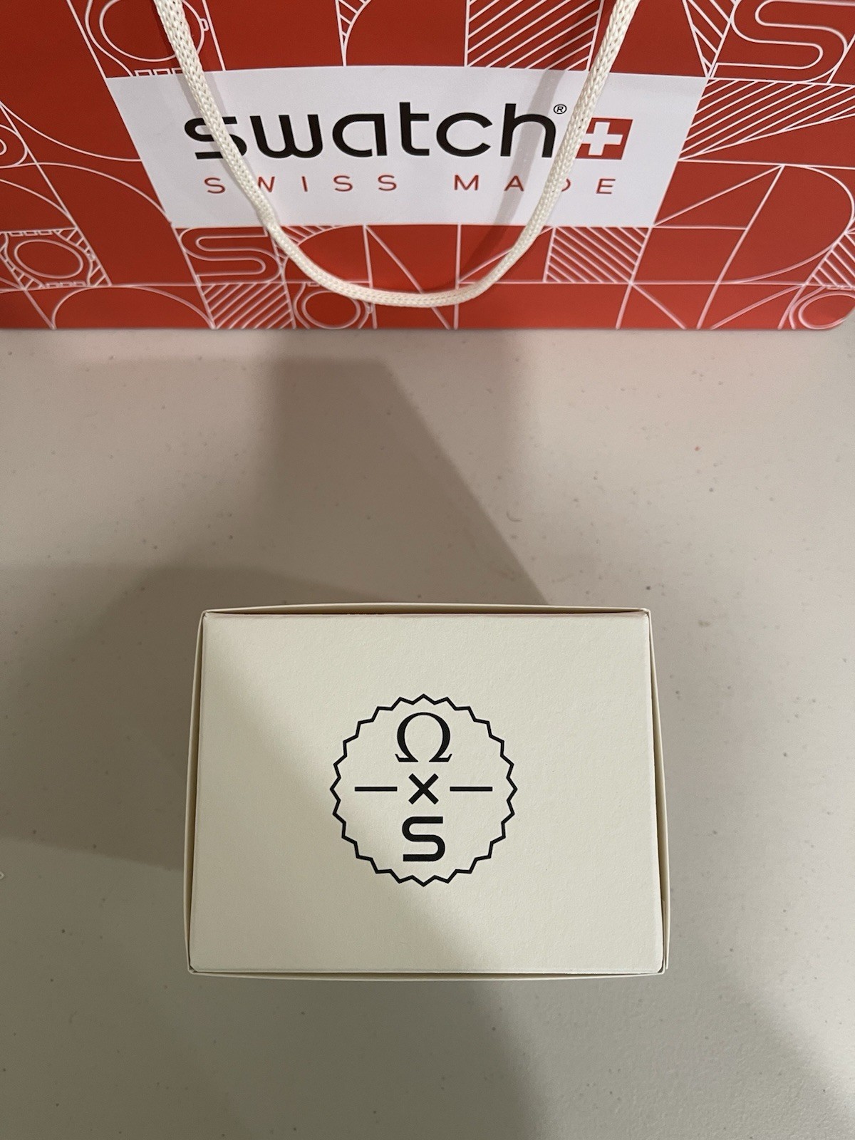 OMEGA X SWATCH 1965 SpeedMaster Moonswatch Brand New With Receipt