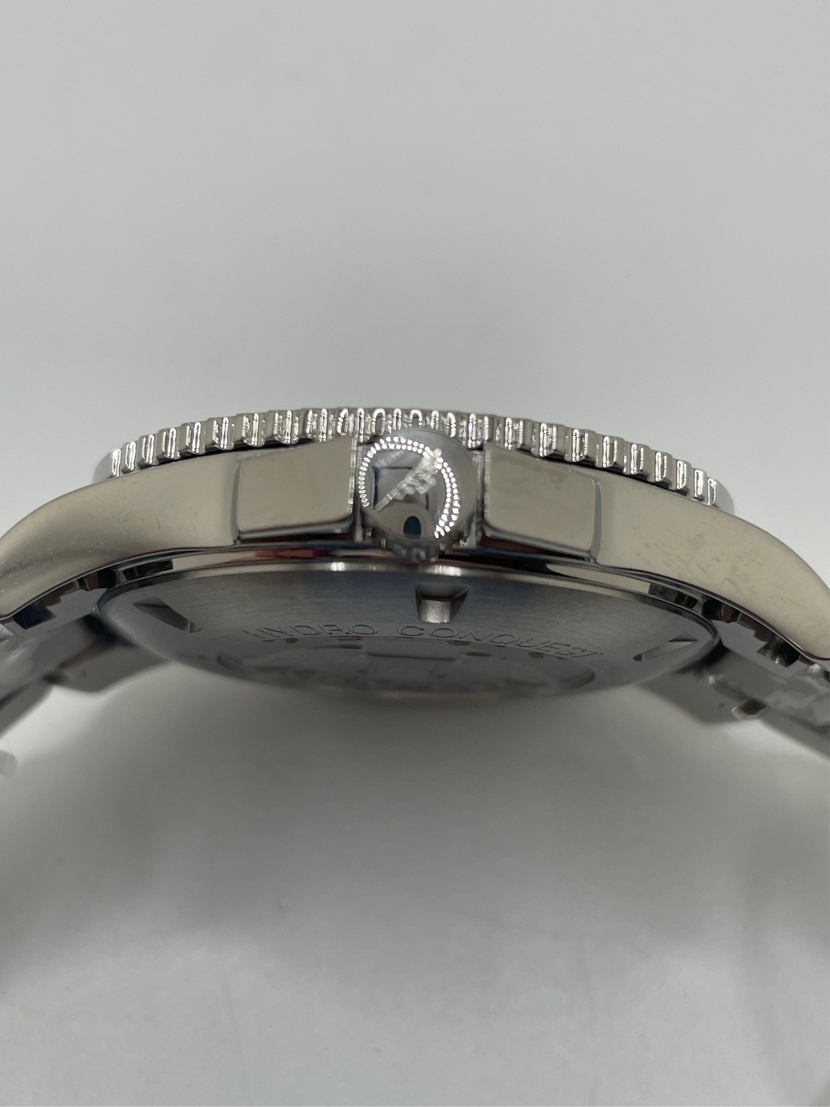 Longines Men’s Swiss HydroConquest Stainless Steel Bracelet Watch 41mm
