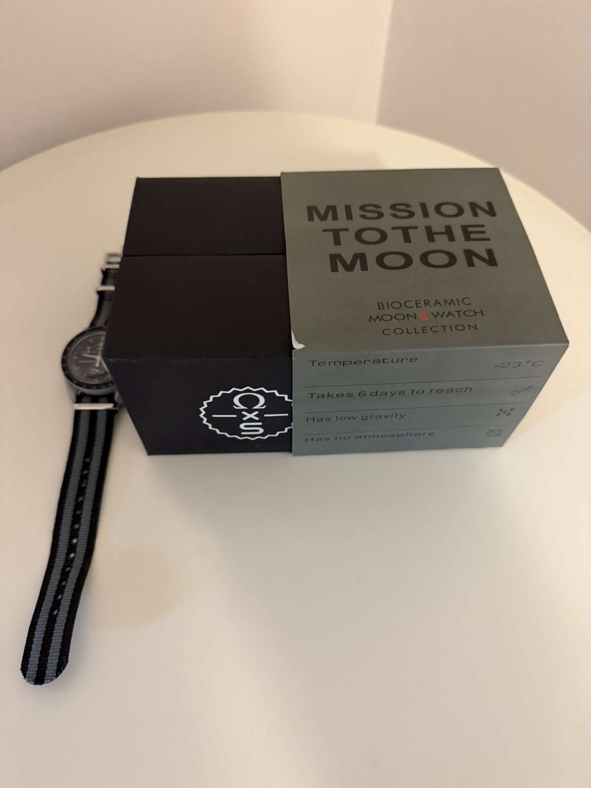 OMEGA x Swatch Moonswatch Mission to the Moon with Strap
