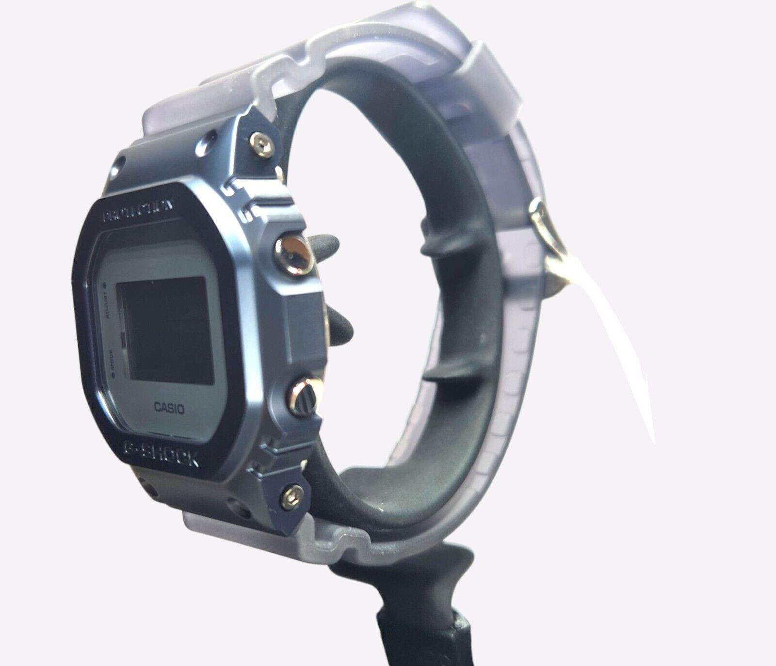 G-Shock Limited Edition Digital Matte Blue Ion Plated Bezel Men Watch GM5600MF-2