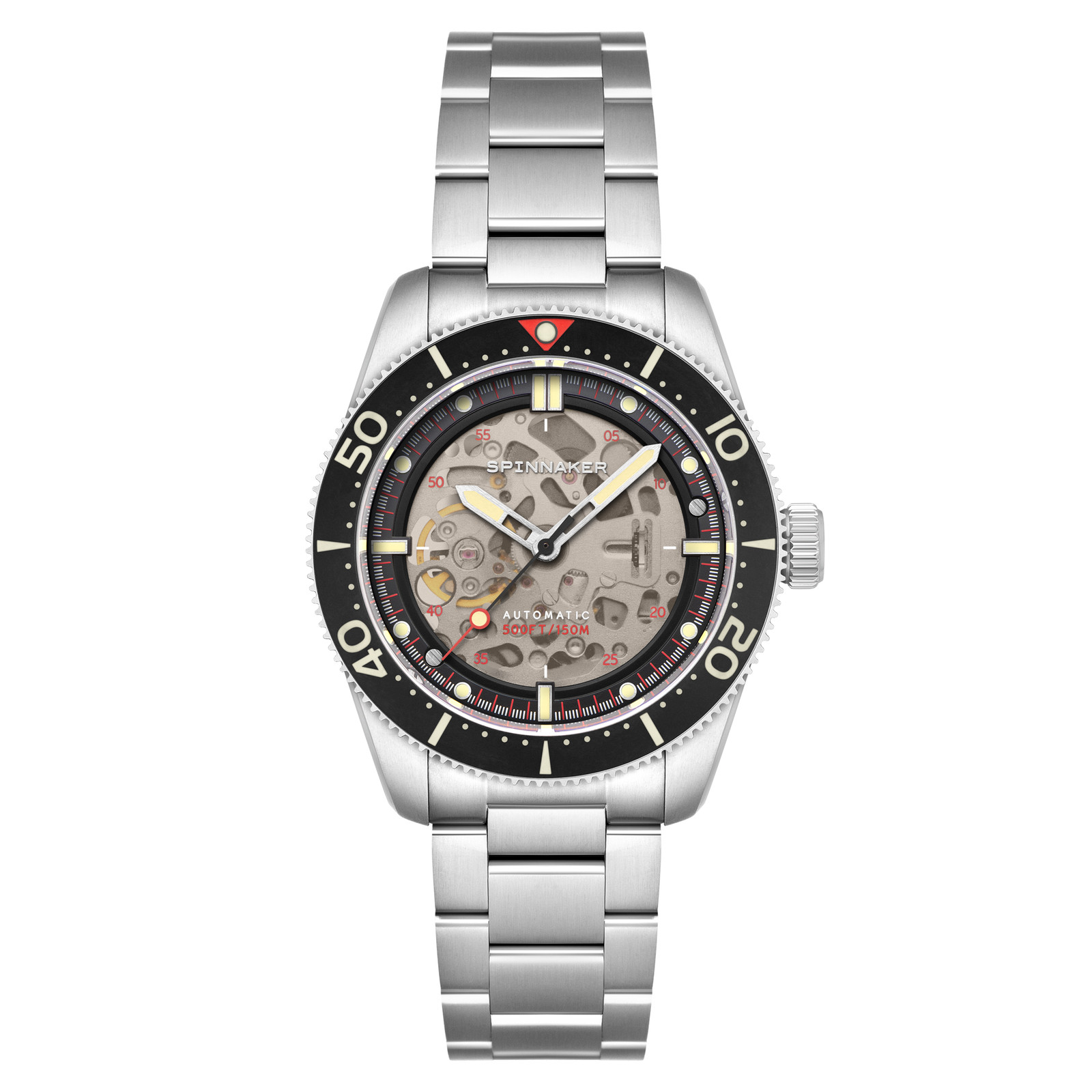 Spinnaker Croft 42 Stainless Steel 42mm Japanese Automatic Wristwatch SP-5134-55