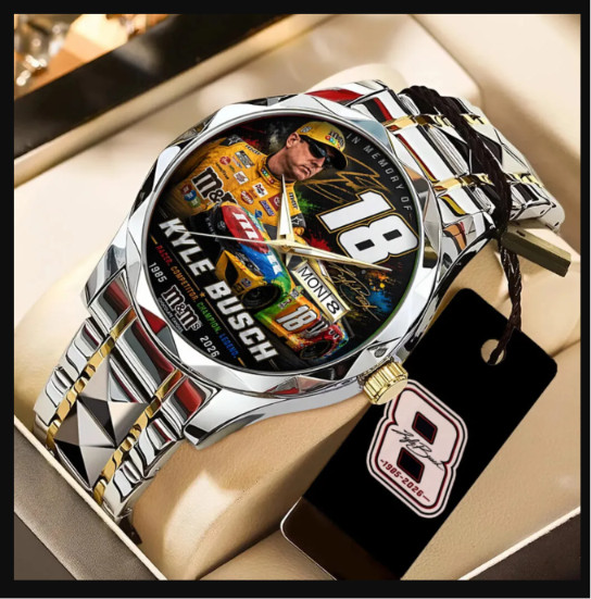 2026 Kyle Busch Alloy Luxury Quartz Watch