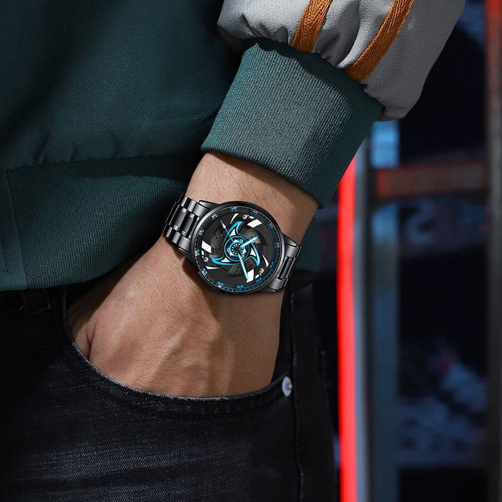 Babusar Naruto Itachi – Spinning – Anime Inspired Watch