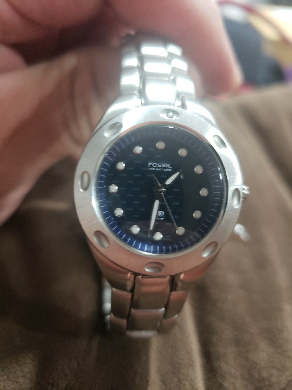 Fossil watch, model PR-5099 stainless steel