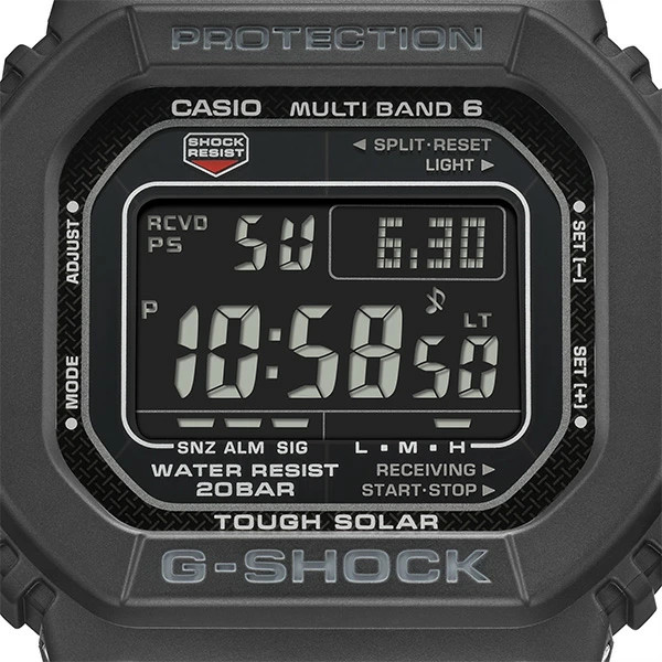 Casio G-SHOCK GW-M5610UBC-1JF JDM Tough Solar Multiband 6 Reverse Display Metal