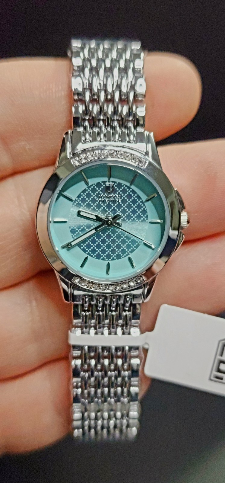 NEW Montres Prestige X Invicta Blue Ladies 27mm Silver Band MPW-0219 FAST SHIP