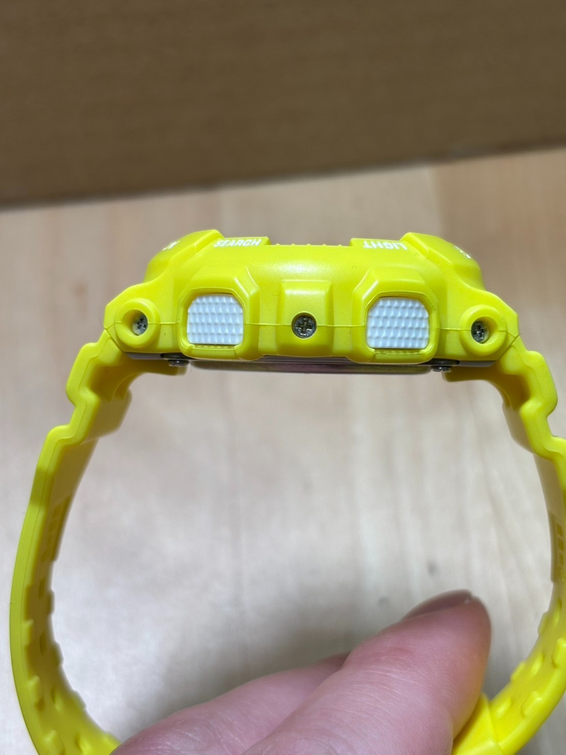 【LAST UNIT】Casio G-Shock Baby-G BA-110BC-9A Yellow Analog Digital Japan Used