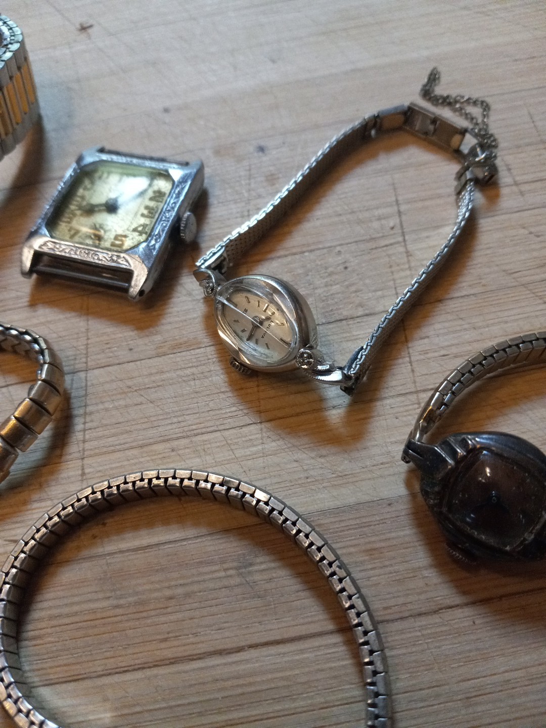 Vintage Mixed watch lot Certina Bulova Gruen Winton Calvert Kupper Cadillic GF P