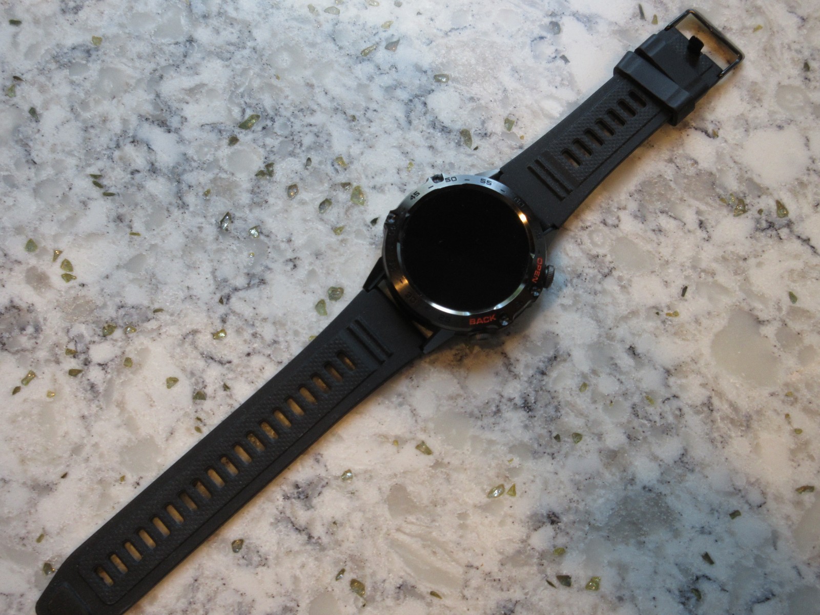 UNUSED SMART WATCH 22 HEART RATE MONITOR IOS ANDROID UNTESTED 2″ FACE