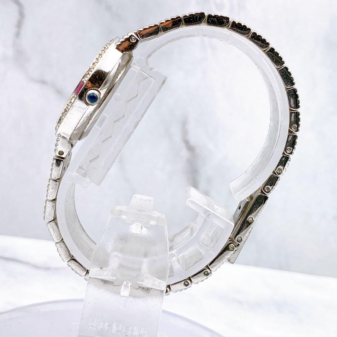 Working item LZ 2P Diamond Ruby Wristwatch LZ 106 Fine Platinum Finish