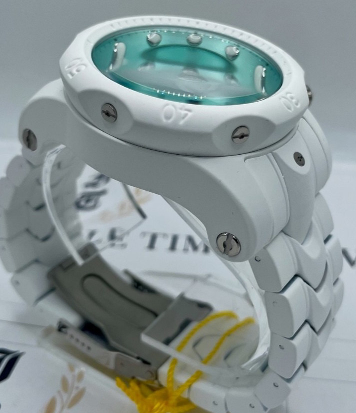 Invicta Venom Ghost Men’s Watch – 53.7mm, Aqua Plating, Steel (48222)